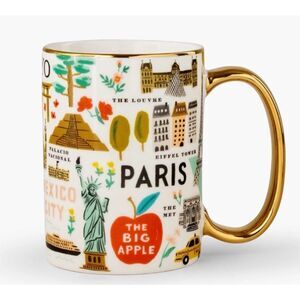 Rifle Paper Co. Porcelain Mug Bon
Voyage / Néw In Box